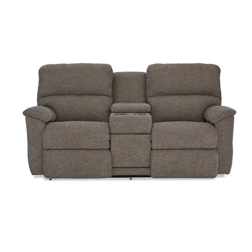 Brooks Power Reclining Loveseat w/ Console Headrest & Lumbar
