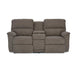 Brooks Power Reclining Loveseat w/ Console Headrest & Lumbar