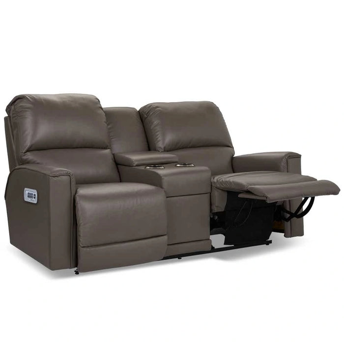 Cade Power Reclining Loveseat w/ Headrest, Lumbar & Console