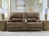 Beckley Place Power Reclining Loveseat with Console - Sigrist Furniture (Sturgis,MI)