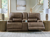 Beckley Place Power Reclining Loveseat with Console - Sigrist Furniture (Sturgis,MI)