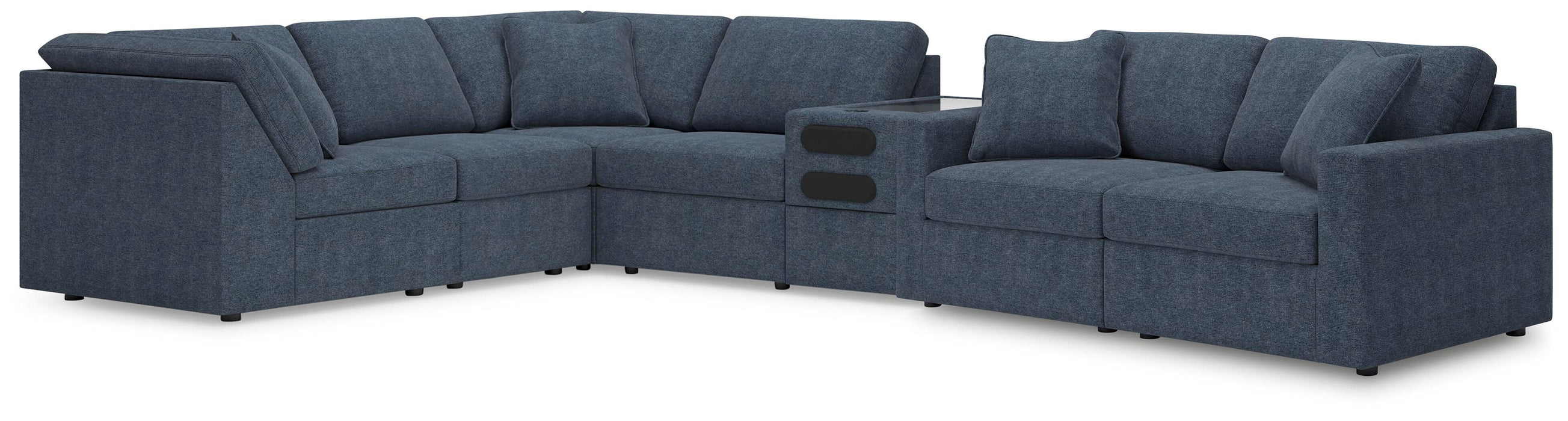 Modmax Sectional with Audio Console - Sigrist Furniture (Sturgis,MI)