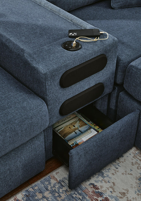Modmax Sectional with Audio Console - Sigrist Furniture (Sturgis,MI)