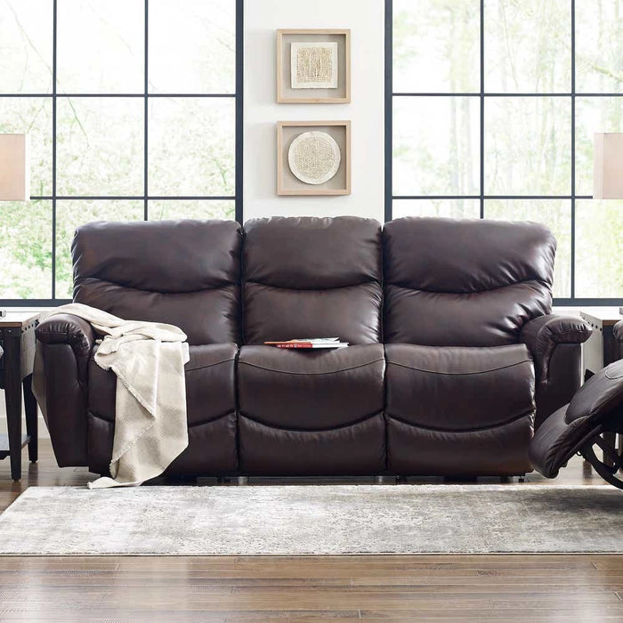 James Power Reclining Sofa w/ Headrest