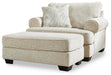 Monaghan Oversized Chair and Ottoman - Sigrist Furniture (Sturgis,MI)