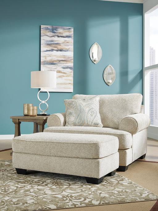 Monaghan Oversized Chair and Ottoman - Sigrist Furniture (Sturgis,MI)