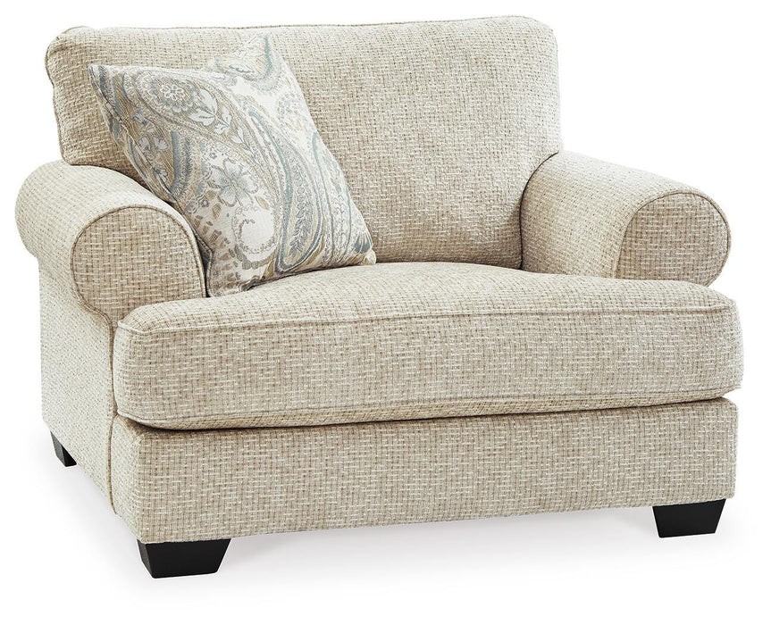 Monaghan Oversized Chair and Ottoman - Sigrist Furniture (Sturgis,MI)