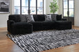 Midnight-Madness Sectional with Chaise - Sigrist Furniture (Sturgis,MI)
