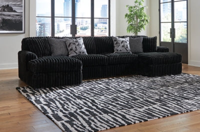 Midnight-Madness Sectional with Chaise - Sigrist Furniture (Sturgis,MI)