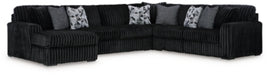 Midnight-Madness Sectional with Chaise - Sigrist Furniture (Sturgis,MI)