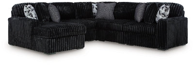 Midnight-Madness Sectional with Chaise - Sigrist Furniture (Sturgis,MI)