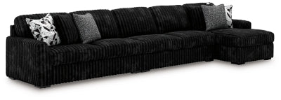 Midnight-Madness Sectional with Chaise - Sigrist Furniture (Sturgis,MI)