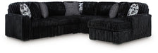Midnight-Madness Sectional with Chaise - Sigrist Furniture (Sturgis,MI)