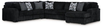 Midnight-Madness Sectional with Chaise - Sigrist Furniture (Sturgis,MI)