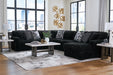 Midnight-Madness Sectional with Chaise - Sigrist Furniture (Sturgis,MI)
