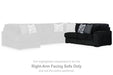 Midnight-Madness Sectional with Chaise - Sigrist Furniture (Sturgis,MI)