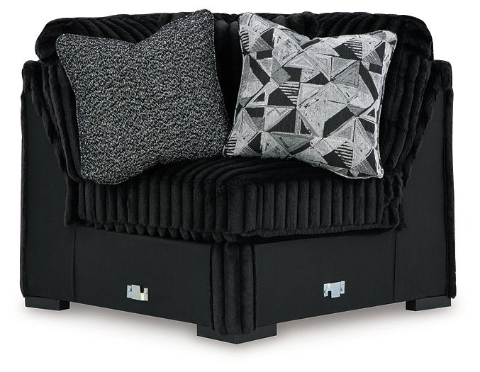 Midnight-Madness Sectional with Chaise - Sigrist Furniture (Sturgis,MI)