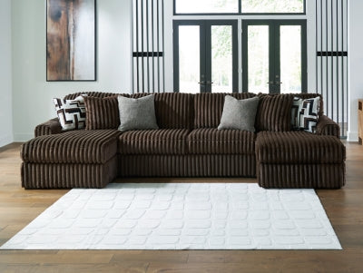 Midnight-Madness Sectional with Chaise - Sigrist Furniture (Sturgis,MI)