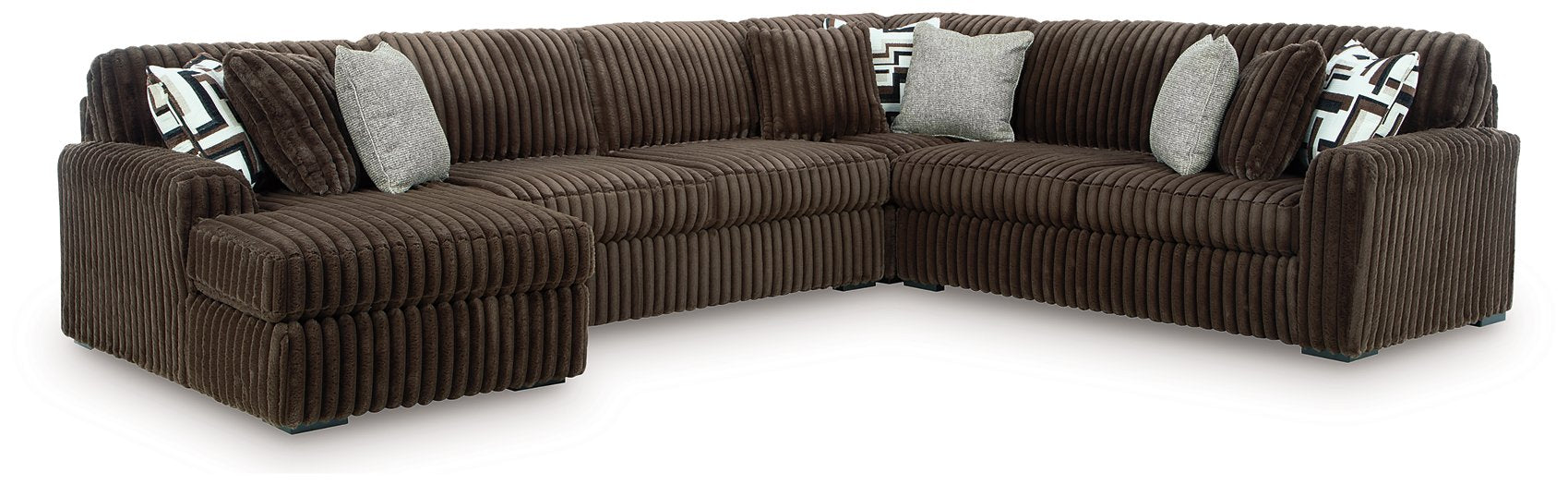 Midnight-Madness Sectional with Chaise - Sigrist Furniture (Sturgis,MI)