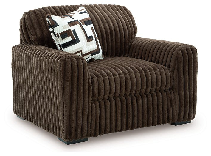 Midnight-Madness Oversized Chair - Sigrist Furniture (Sturgis,MI)