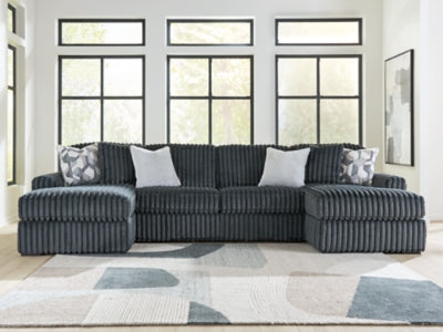 Midnight-Madness Sectional with Chaise - Sigrist Furniture (Sturgis,MI)