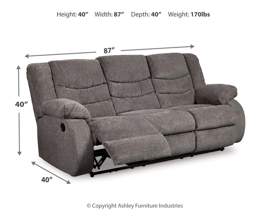 Tulen Reclining Sofa - Sigrist Furniture (Sturgis,MI)