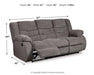 Tulen Reclining Sofa - Sigrist Furniture (Sturgis,MI)