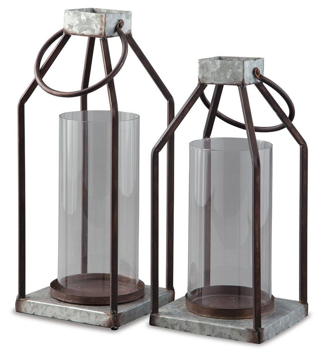 Diedrick Lantern (Set of 2) - Sigrist Furniture (Sturgis,MI)