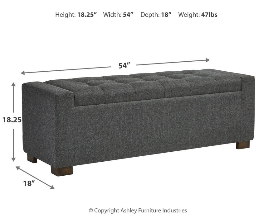 Cortwell Storage Bench - Sigrist Furniture (Sturgis,MI)