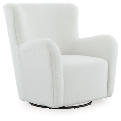 Rowenburg Swivel Glider Accent Chair - Sigrist Furniture (Sturgis,MI)