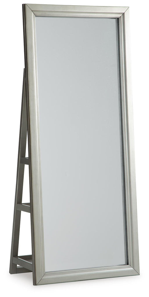 Evesen Floor Standing Mirror/Storage - Sigrist Furniture (Sturgis,MI)