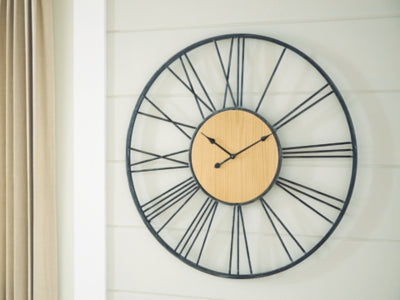 Brockett Wall Clock - Sigrist Furniture (Sturgis,MI)