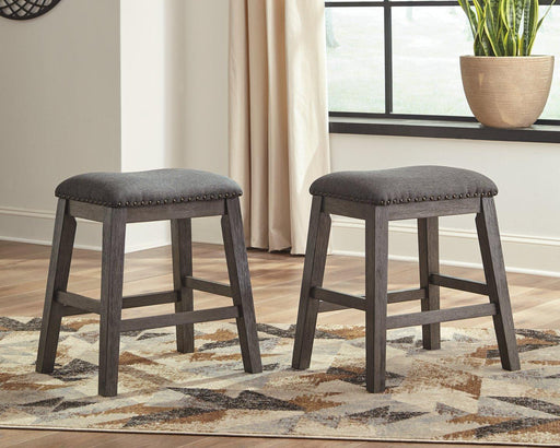 Caitbrook Counter Height Upholstered Bar Stool - Sigrist Furniture (Sturgis,MI)