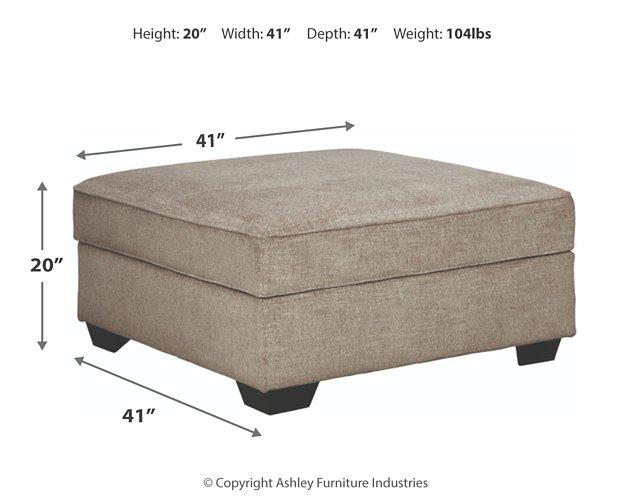 Bovarian Ottoman - Sigrist Furniture (Sturgis,MI)