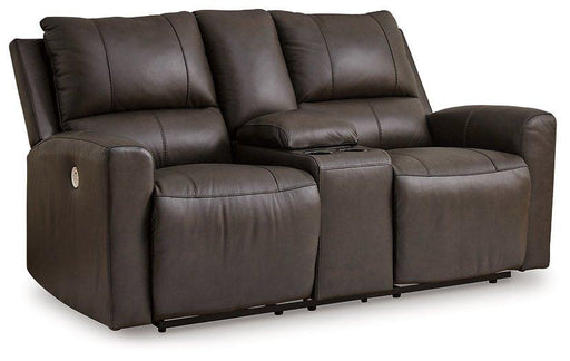 Boxmere Power Reclining Loveseat with Console - Sigrist Furniture (Sturgis,MI)