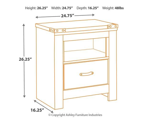 Trinell Youth Nightstand