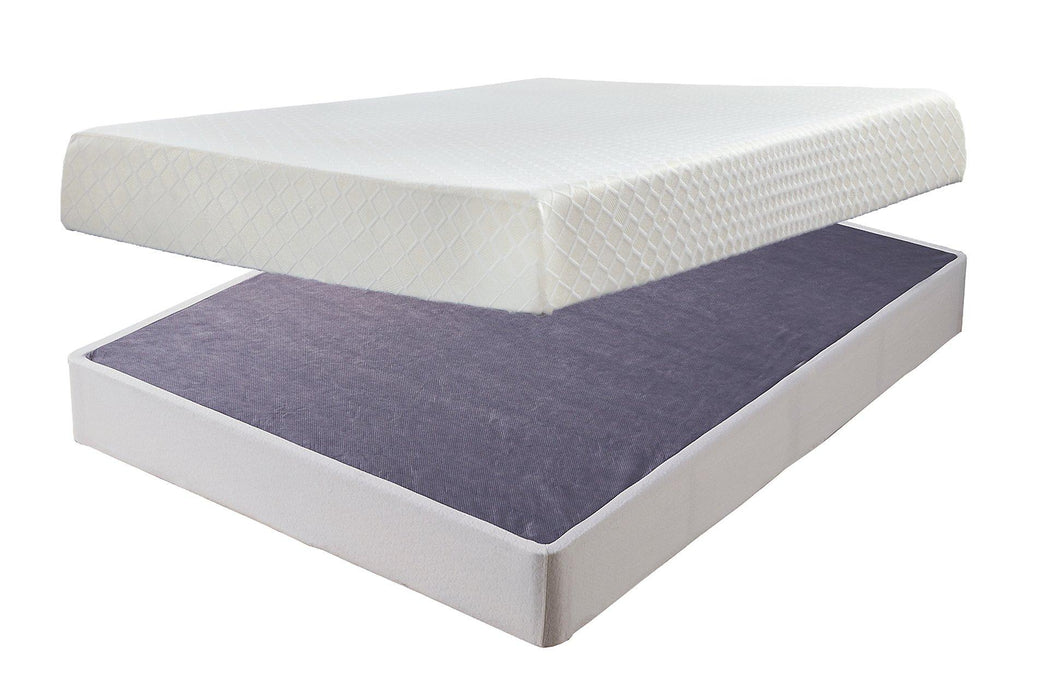 10 Inch Chime Memory Foam Mattress Set - Sigrist Furniture (Sturgis,MI)
