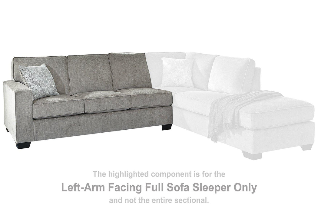 Altari Sleeper Sectional with Chaise