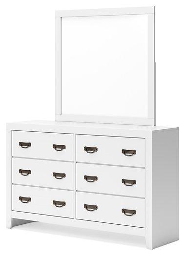 Binterglen Dresser and Mirror - Sigrist Furniture (Sturgis,MI)