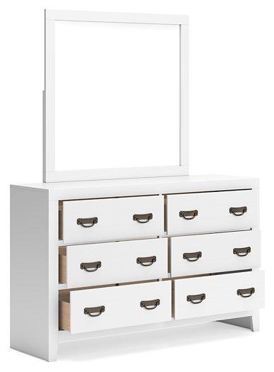 Binterglen Dresser and Mirror - Sigrist Furniture (Sturgis,MI)