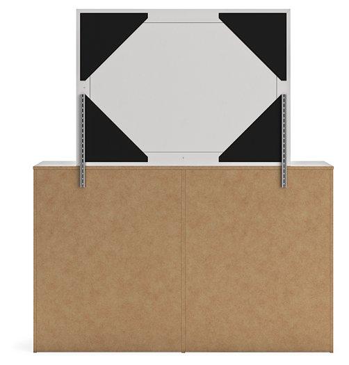 Cayboni Dresser and Mirror - Sigrist Furniture (Sturgis,MI)