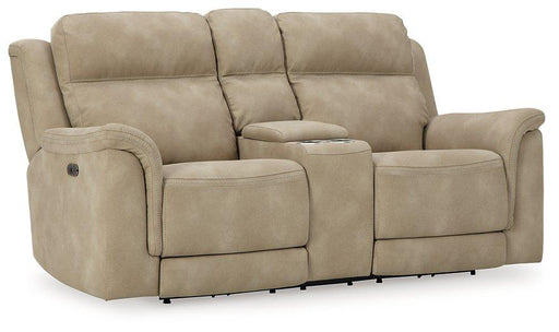 Next-Gen DuraPella Power Reclining Loveseat with Console - Sigrist Furniture (Sturgis,MI)