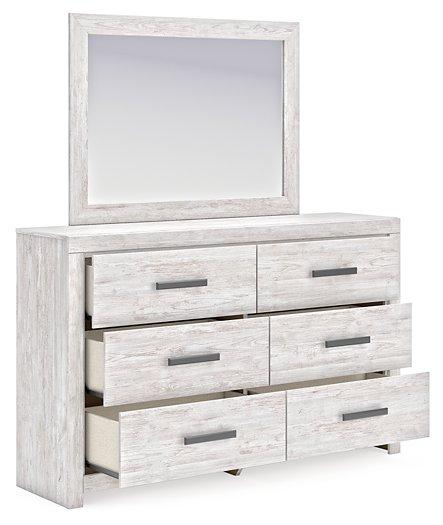 Cayboni Dresser and Mirror - Sigrist Furniture (Sturgis,MI)