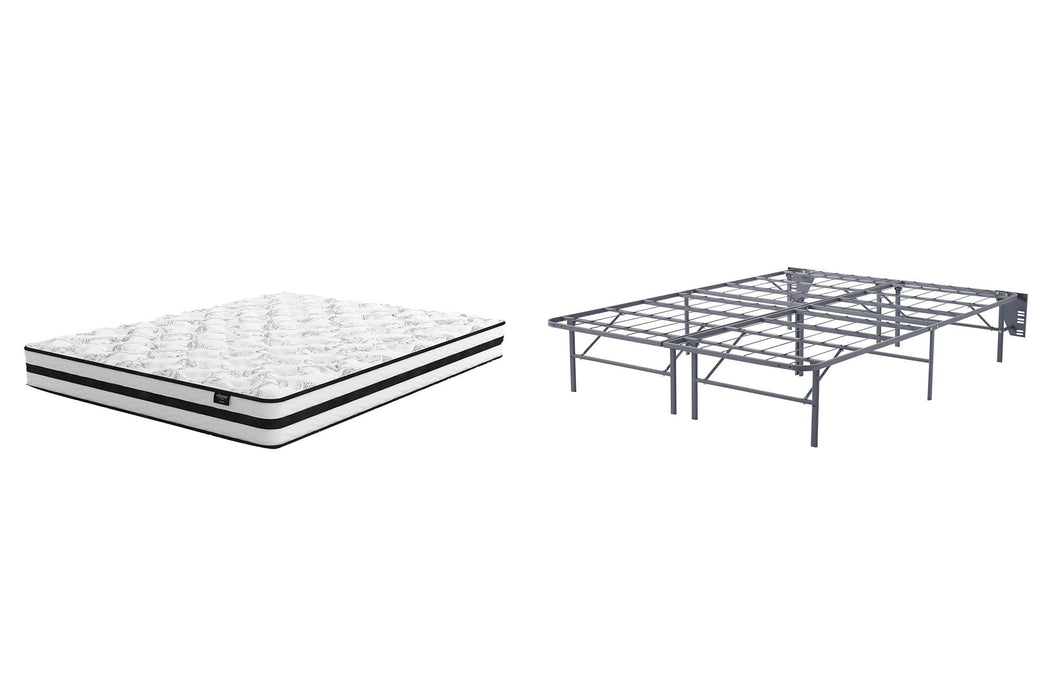 8 Inch Chime Innerspring Mattress Set - Sigrist Furniture (Sturgis,MI)