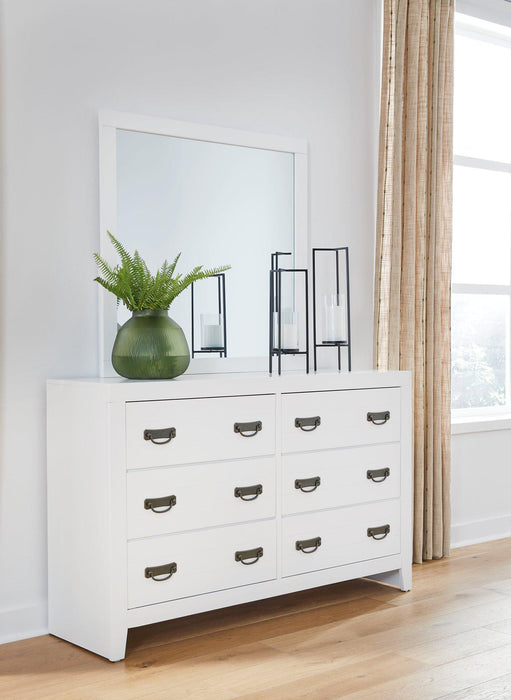 Binterglen Dresser and Mirror - Sigrist Furniture (Sturgis,MI)