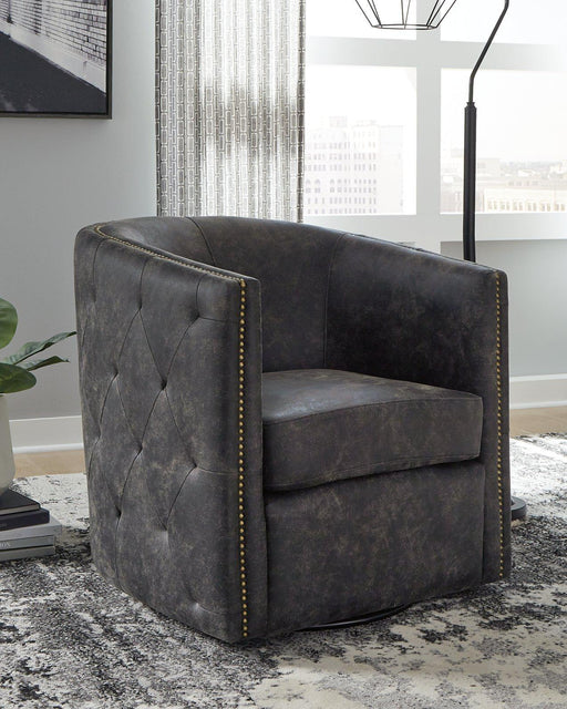 Brentlow Swivel Accent Chair - Sigrist Furniture (Sturgis,MI)