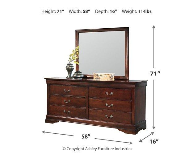 Alisdair Dresser and Mirror - Sigrist Furniture (Sturgis,MI)