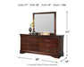 Alisdair Dresser and Mirror - Sigrist Furniture (Sturgis,MI)
