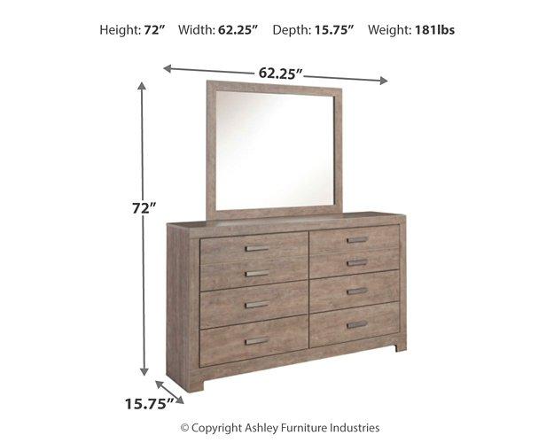 Culverbach Dresser and Mirror - Sigrist Furniture (Sturgis,MI)