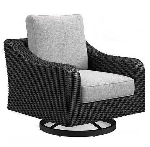 Beachcroft Outdoor Swivel Lounge with Cushion - Sigrist Furniture (Sturgis,MI)